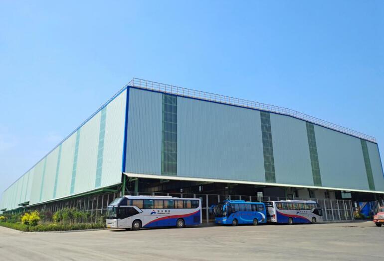 全豐薄闆成品庫主廠(chǎng)房(fáng)工(gōng)程順利交付使用(yòng)